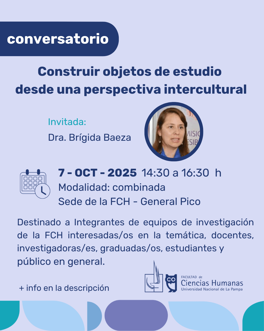 Conversatorio Construir objetos de estudio desde una perspectiva intercultural